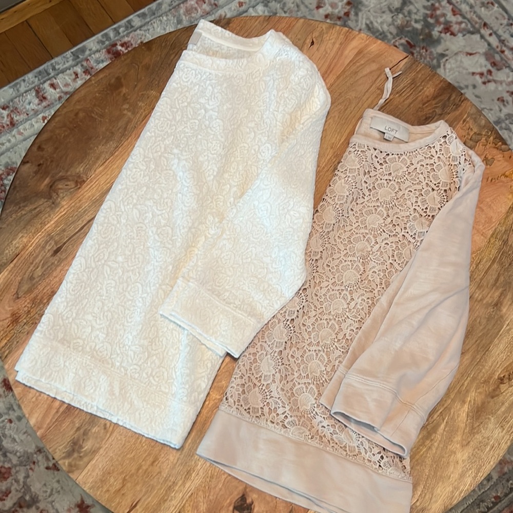 2 Large Loft Tops